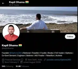 Kapil Dhama Advanced Option Adjustment Webinar